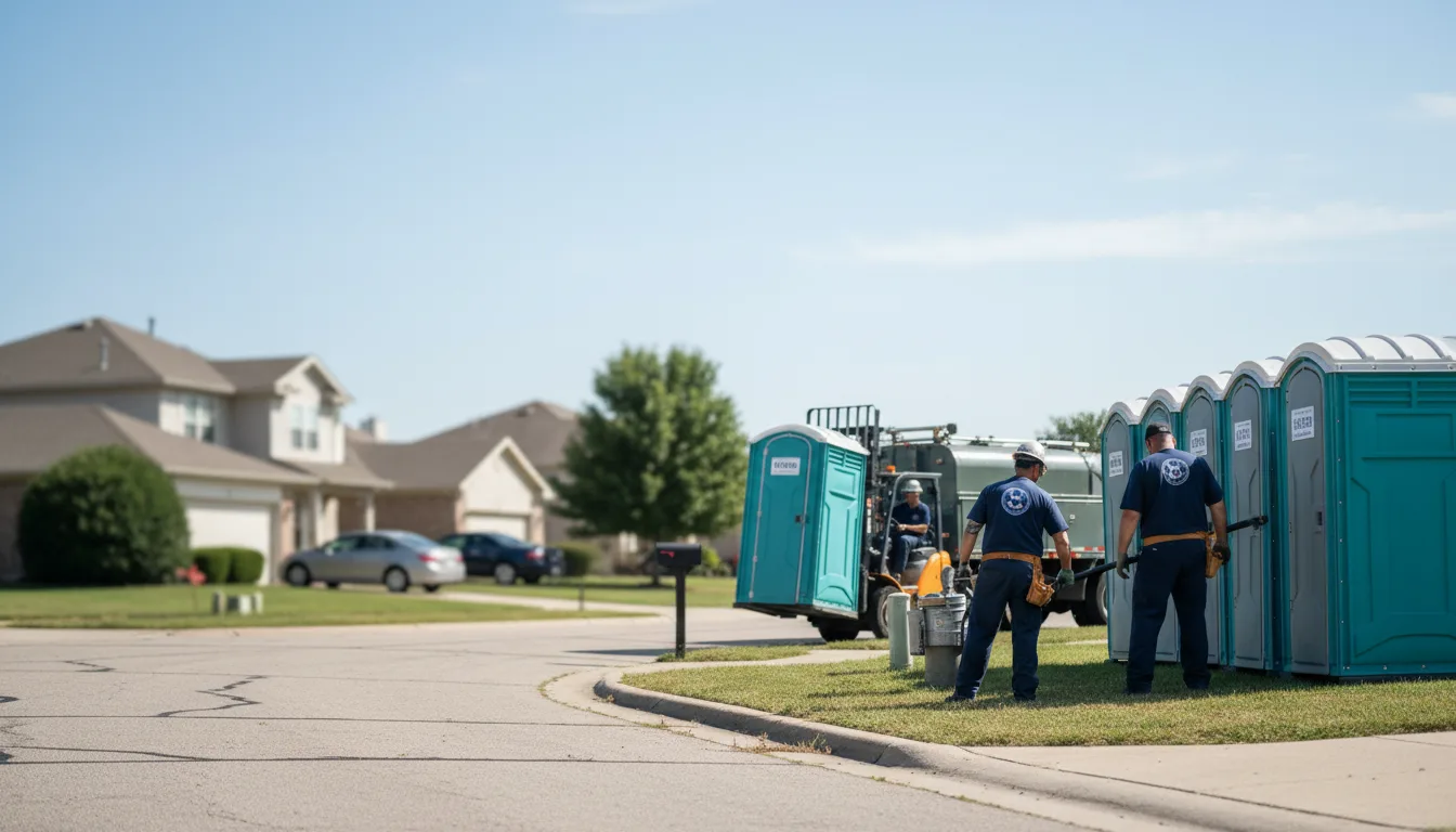 Porta Potty Rental in Parkersburg, WV near me